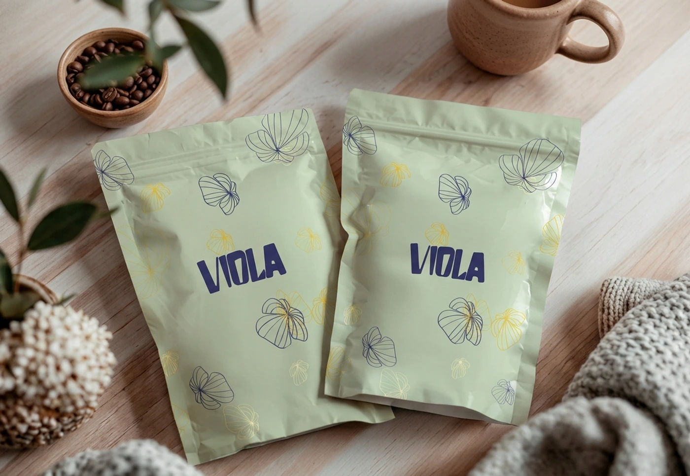 Viola business card system